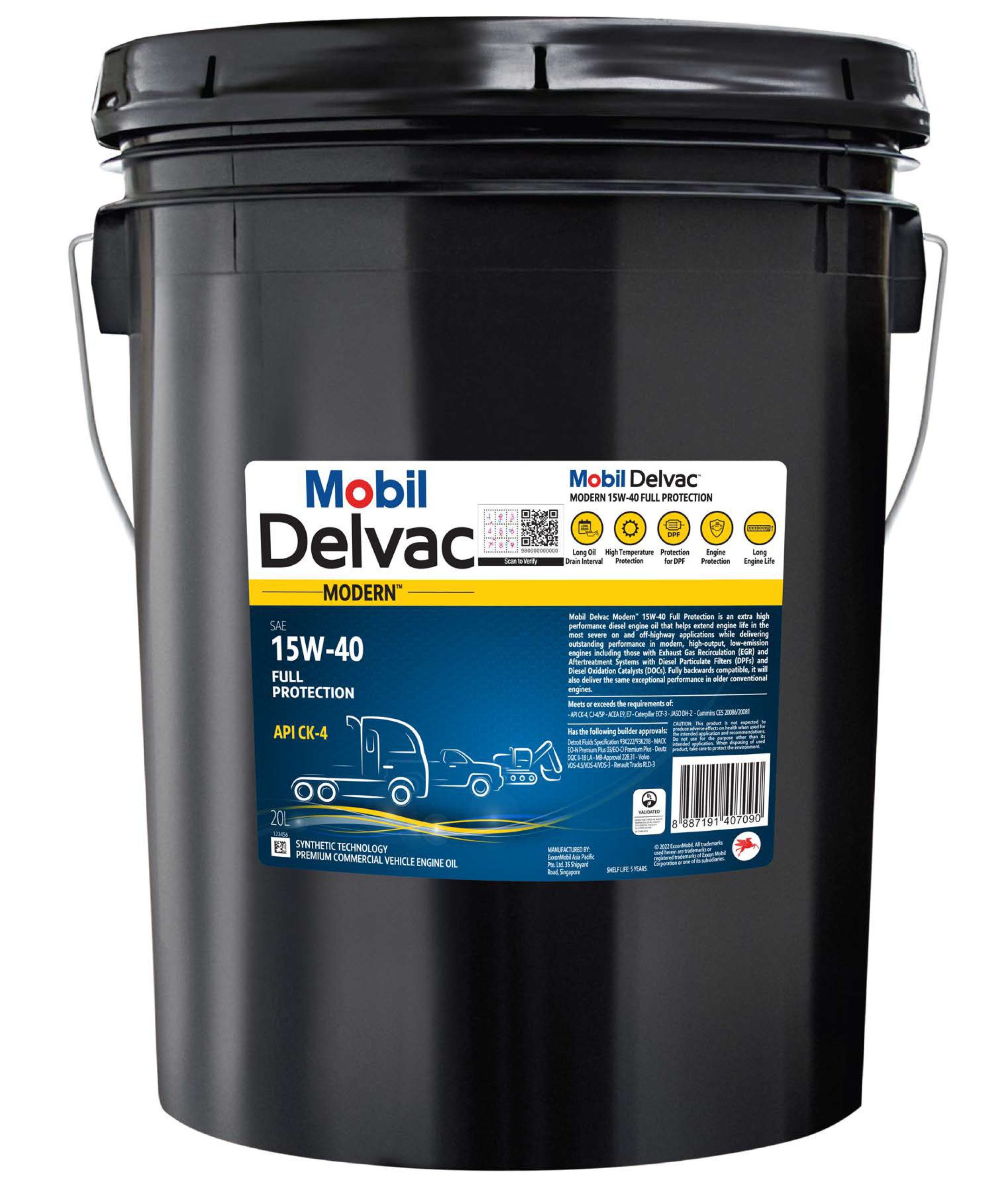 Mobil Delvac Modern 15W-40 Full Protection